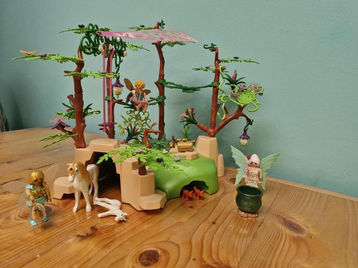 Playmobil magische feeëntuin, Kinderen en Baby's, Speelgoed | Playmobil, Gebruikt, Complete set, Ophalen of Verzenden