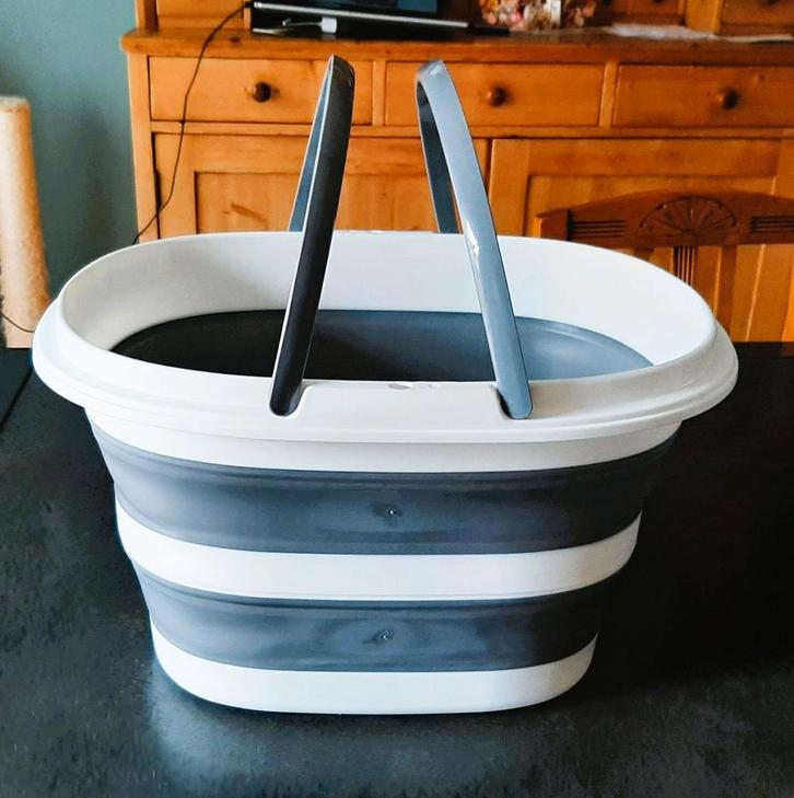 Te koop: Nieuw!!! Opvouwbare mand of emmer, Maison & Meubles, Cuisine | Éléments de cuisine, Neuf, Moins de 100 cm, Moins de 50 cm