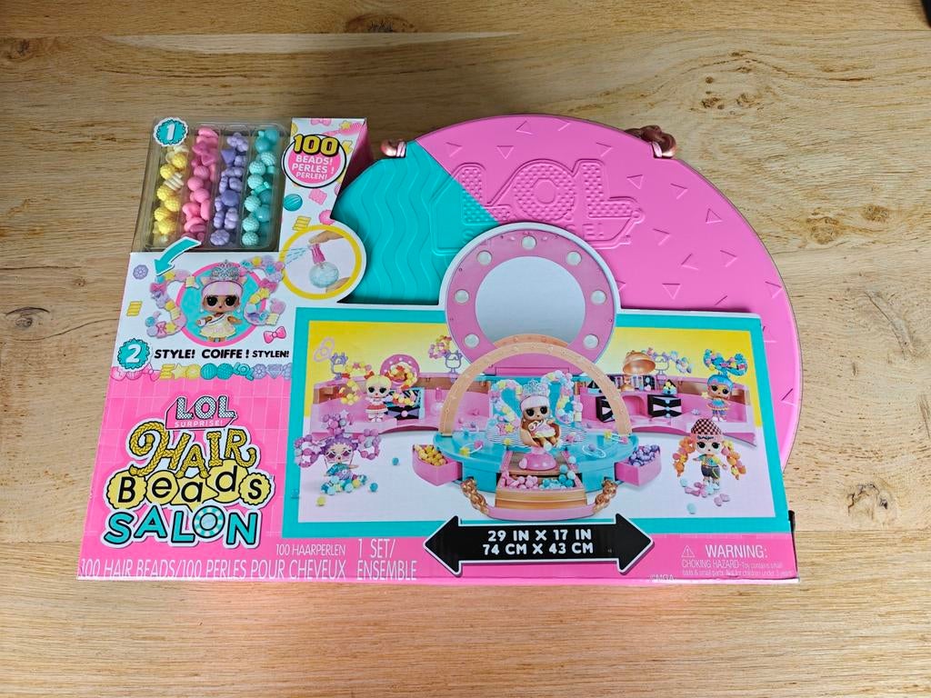 L.O.L. Surprise! - Hair Beads Salon, Ophalen of Verzenden, Nieuw, Babypop