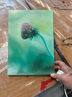 Olieverf op hout - realistisch, Antiek en Kunst, Ophalen