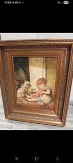 Schilderij Victoriaanse stijl, Antiek en Kunst, Curiosa en Brocante, Ophalen