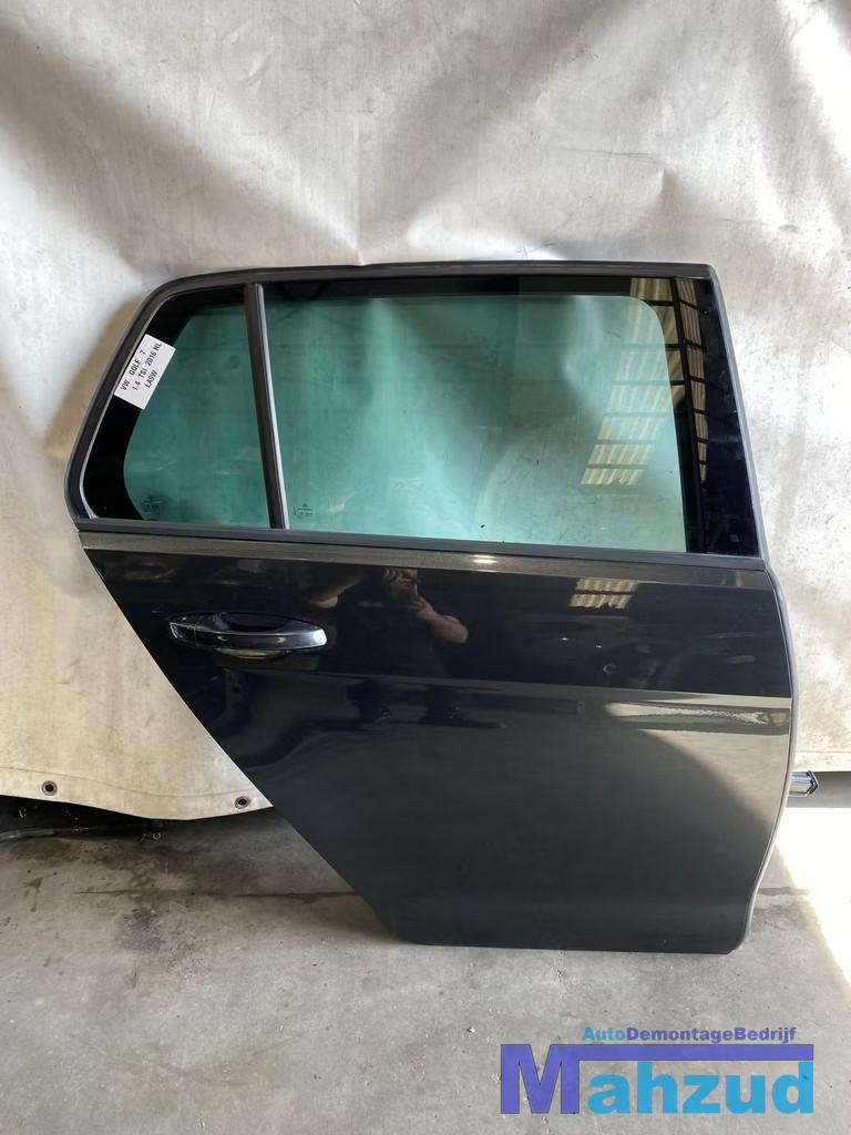 VW GOLF 7 Hatchback grijs LA9W Rechts achter deur portier 20, Gebruikt, Volkswagen AG, Achter, Vw@volkswagen.de