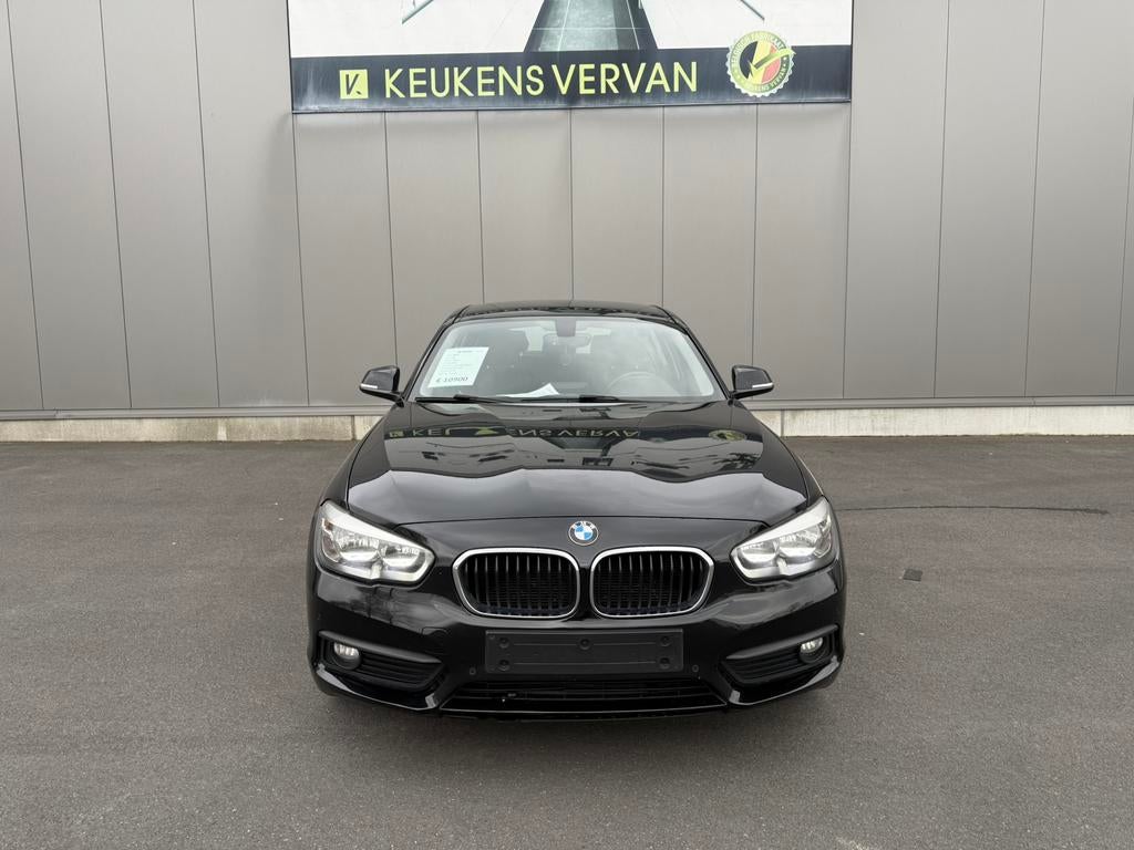 Bmw 116i 2018 klaar voor keuring en goed onderhouden, 4 deurs, 1 Reeks, Bluetooth, Zwart