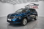 Skoda Karoq panodak trekhaak leder, 1498 cc, 4 cilinders, Blauw, Leder en Stof