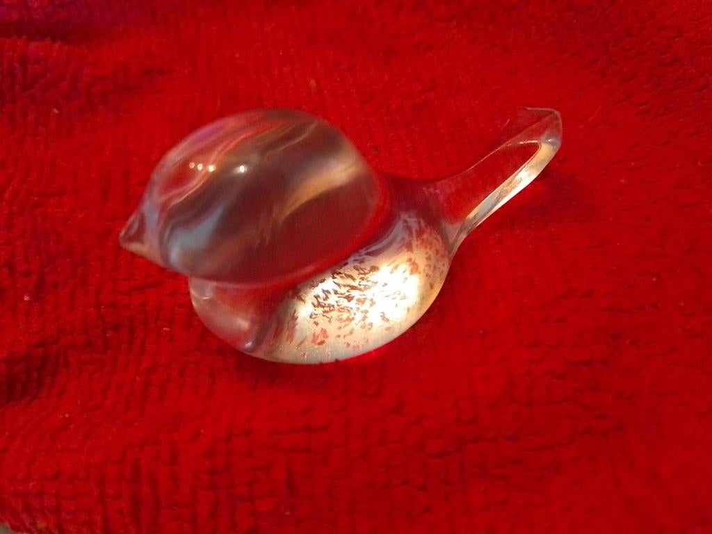 Petit oiseau en verre, Antiquités & Art, Antiquités | Verre & Cristal, Enlèvement