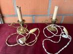 2 kandelaar lampen, Antiek en Kunst, Ophalen of Verzenden, Koper