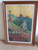 vélo ancien POSTER pneus oldtimer classic retro ancètre, Ophalen, Gebruikt, Rechthoekig Staand