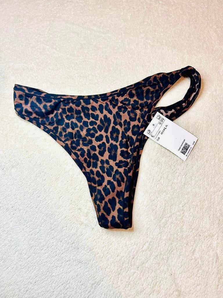 Leuke nieuwe panter string maat L, Verzenden, String