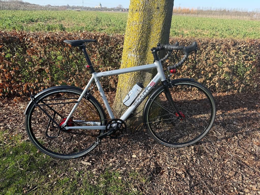 Santos Race Lite met Rohloff, riem verlichting Maat L Nieuw, Neuf, Autres marques, 10 à 15 vitesses, Aluminium