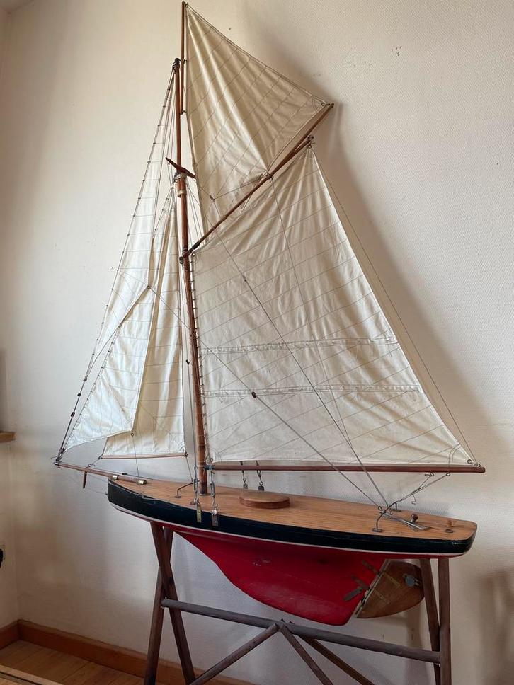 Modelzeilboot, Hobby en Vrije tijd, Modelbouw | Boten en Schepen, Gebruikt, Ophalen