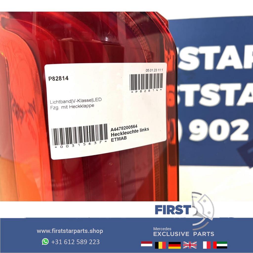 W447 ACHTERLICHT LINKS V KLASSE FACELIFT VOL LED Mercedes VK, Gebruikt, -, Ophalen of Verzenden, -