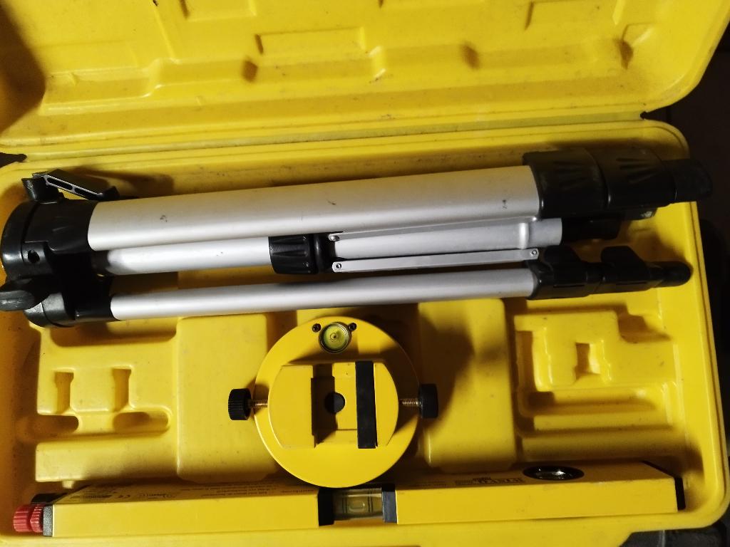 laser waterpas, Ophalen, Gebruikt