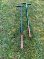 Palen voor wasdraad zie omschrijving, Enlèvement, Utilisé, 180 à 250 cm, Poteaux