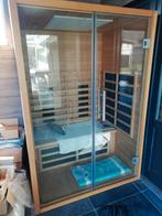 cabine infrarouge 2 personnes, Sports & Fitness, Sauna, Enlèvement, Comme neuf, Infrarouge, Pièces