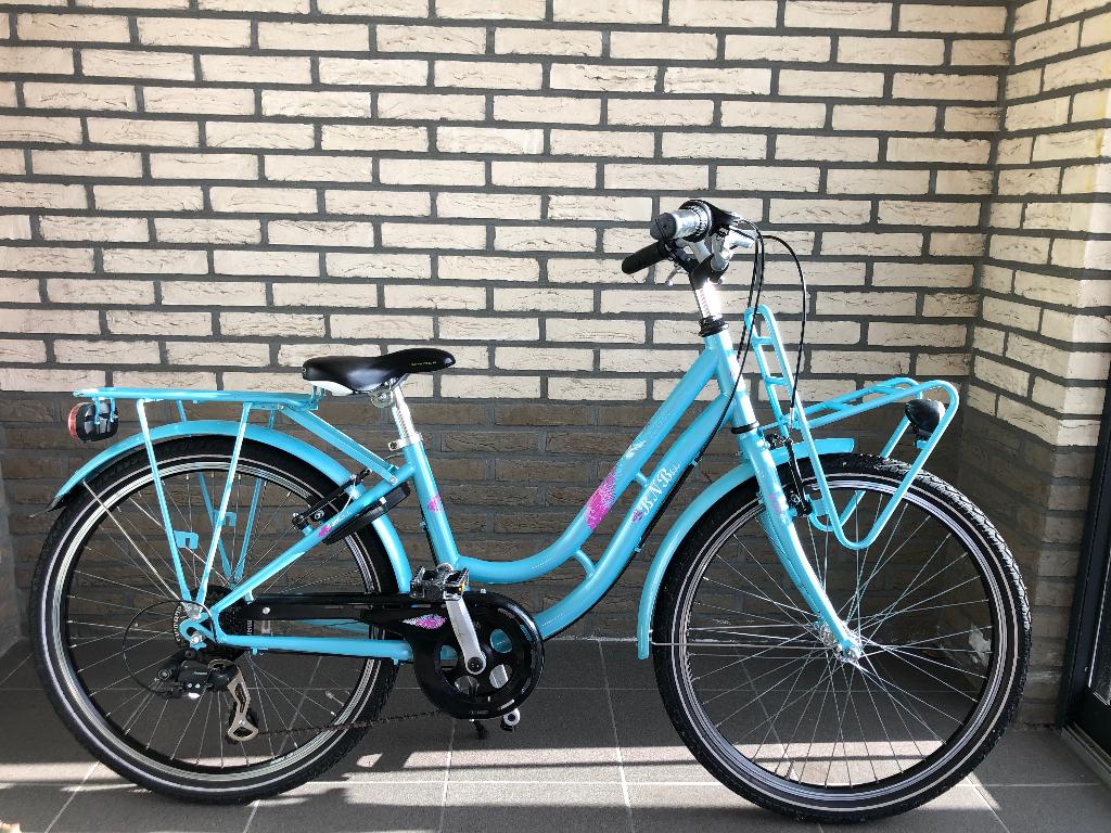 Meisjesfiets bnb bike 24 inch, Fietsen en Brommers, Fietsen | Meisjes, Zo goed als nieuw, 24 inch, Handrem, Versnellingen, Ophalen