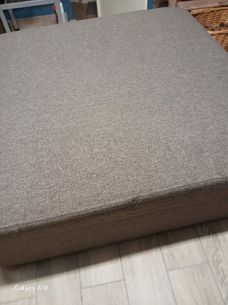Grand pouf canapé, Enlèvement, Utilisé, Tissus, Contemporain