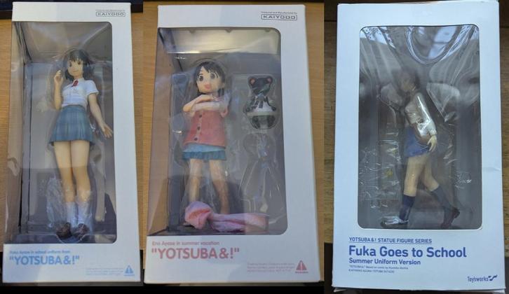 Collection figurines statuettes Yotsuba&!, Collections, Statues & Figurines, Comme neuf, Envoi