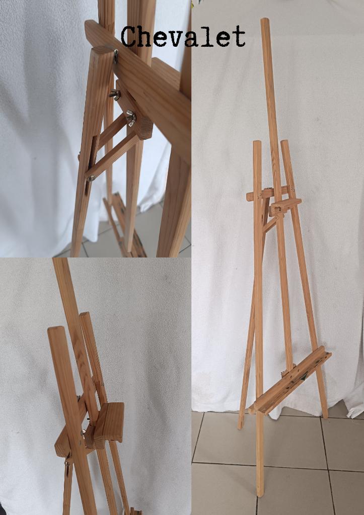 Chevalet atelier peinture, Hobby & Loisirs créatifs, Peinture, Comme neuf, Chevalet, Enlèvement