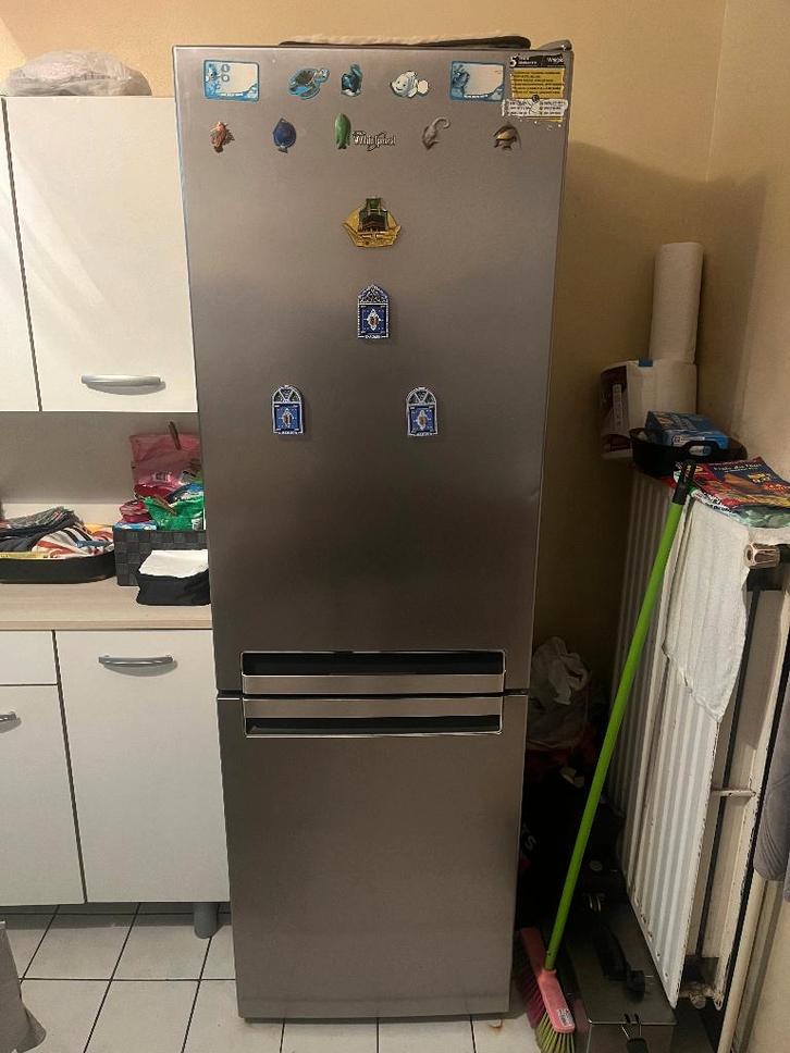 Réfrigérateur et Frigo de Marque Whirlpool, Electroménager, Réfrigérateurs & Frigos, Utilisé, Avec compartiment congélateur, Enlèvement