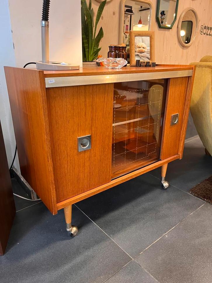 Vintage barkast, Huis en Inrichting, Kasten | Dressoirs, Gebruikt, Ophalen