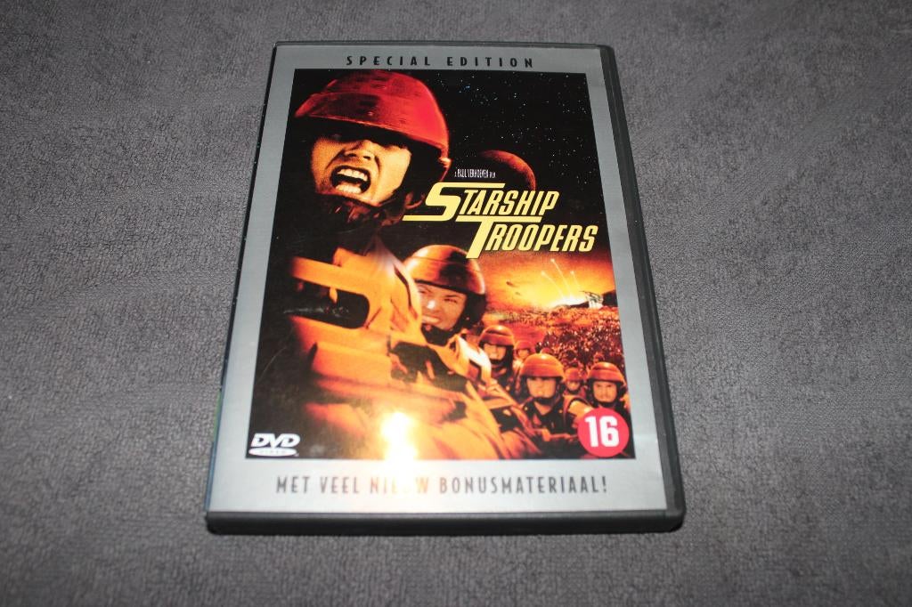 DVD Starship Troopers, CD & DVD, DVD | Science-Fiction & Fantasy, À partir de 16 ans, Enlèvement ou Envoi, Utilisé, Science-Fiction
