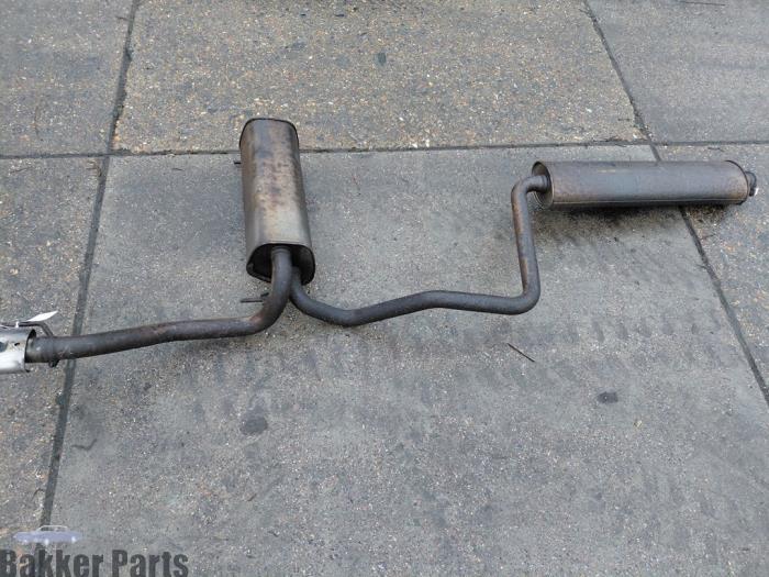 Uitlaat (compleet) van een Opel Astra, Gebruikt, -, -, Opel