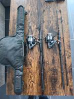 2xNash black OPS 6ft 3lb rod, Watersport en Boten, Ophalen of Verzenden, Gebruikt, Complete set