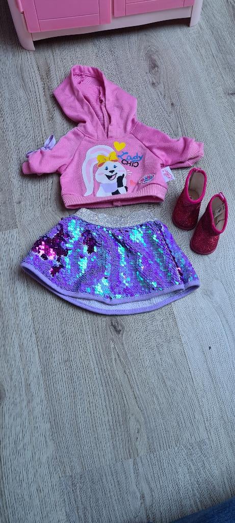 baby born kleding, Kinderen en Baby's, Speelgoed | Poppen, Zo goed als nieuw, Babypop, Ophalen
