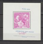 D.R. Congo 1969 Blok Kerstmis P.P. Rubens misdruk **, Ophalen of Verzenden, Overige landen, Postfris