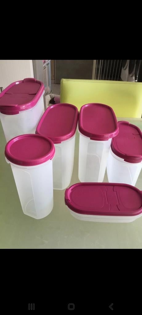 Nieuwe ruimtespaarders set van tupperware, Huis en Inrichting, Ophalen of Verzenden, Nieuw