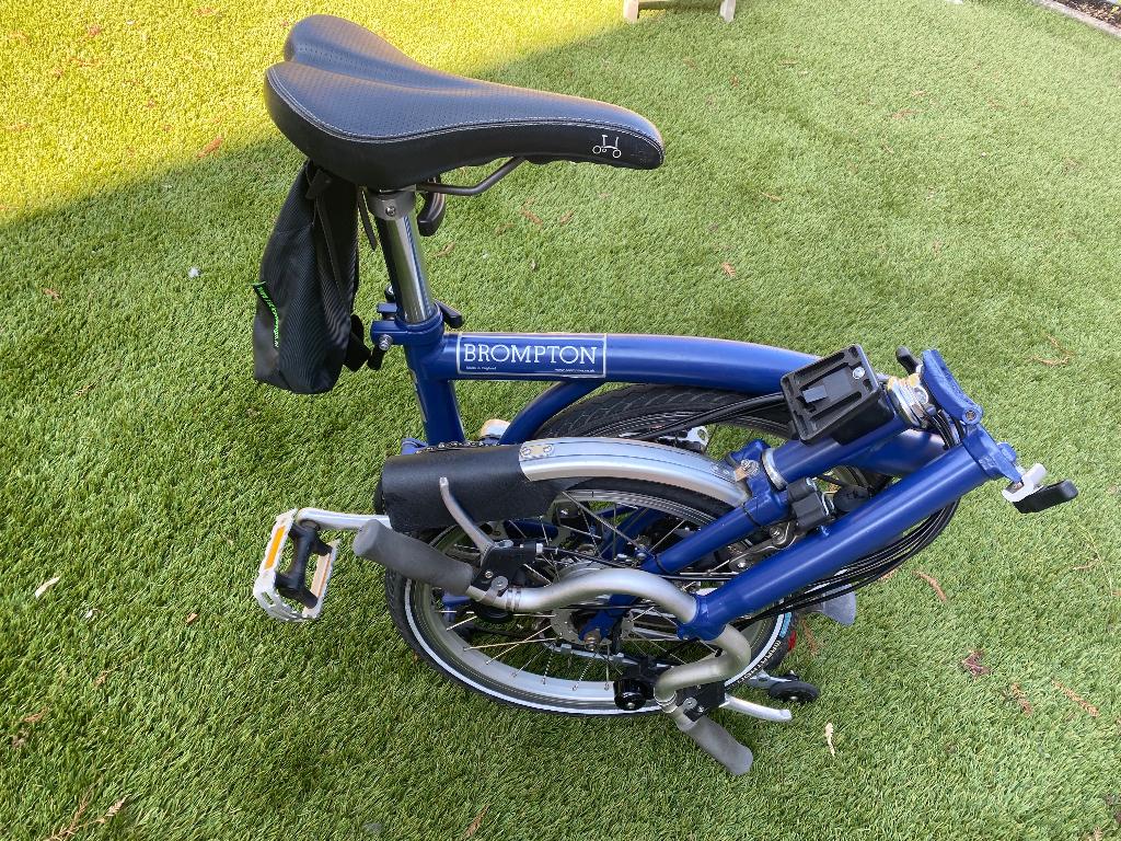 Brompton C-line rollerframe naafdynamo 6v, Fietsen en Brommers, Fietsen | Vouwfietsen, Ophalen, Zo goed als nieuw, Brompton, Versnellingen