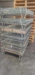 6 plooicontainers - gitterbox, Enlèvement