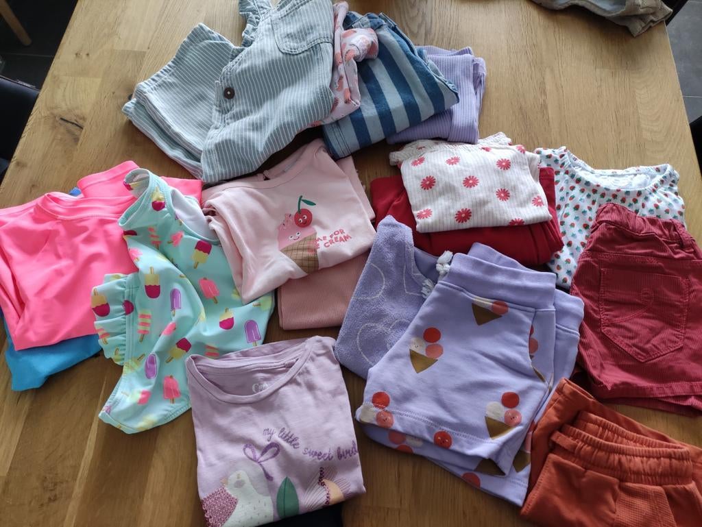 Zomerkleertjes meisje maat 98, Ophalen