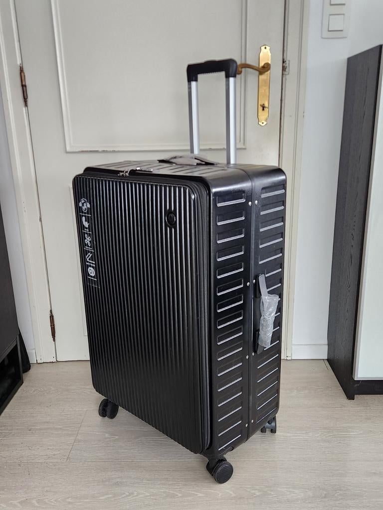 Valise de voyage grande taille, chariot 77 x 50 x 35 cm, Enlèvement, Neuf, Clé