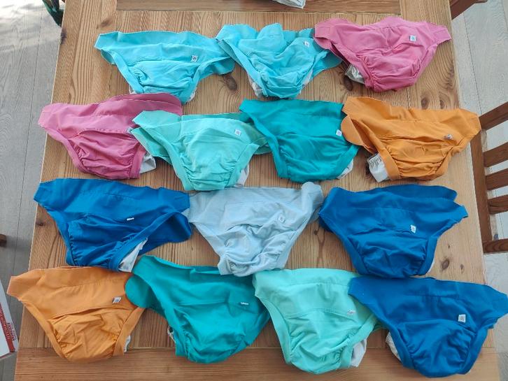 11 Couches Lavables Classique Taille L (9-17 kg) + 3 Données, Enfants & Bébés, Enfants & Bébés Autre, Utilisé, Enlèvement