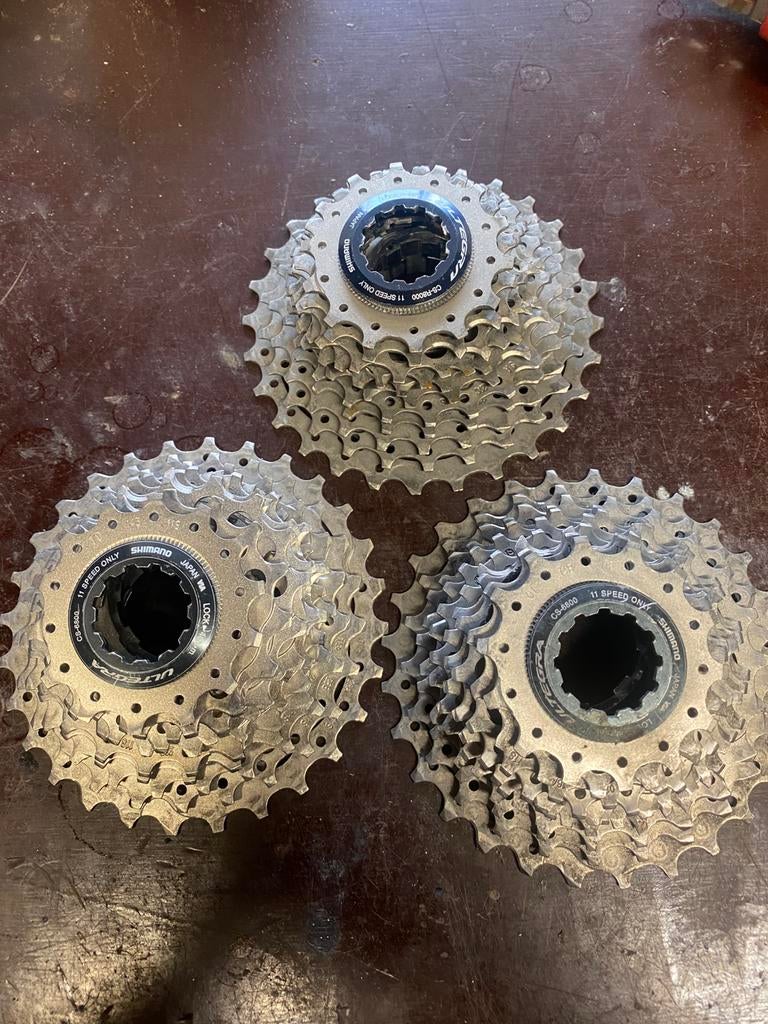 11 speed nieuwelingen cassette, Fietsen en Brommers, Fietsonderdelen, Ophalen, Zo goed als nieuw