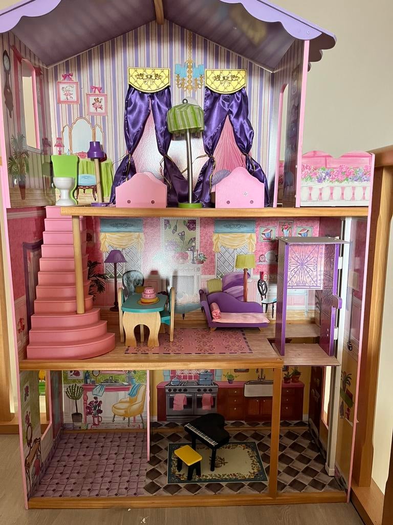 Kidkraft poppenhuis, Ophalen, Zo goed als nieuw, Poppenhuis