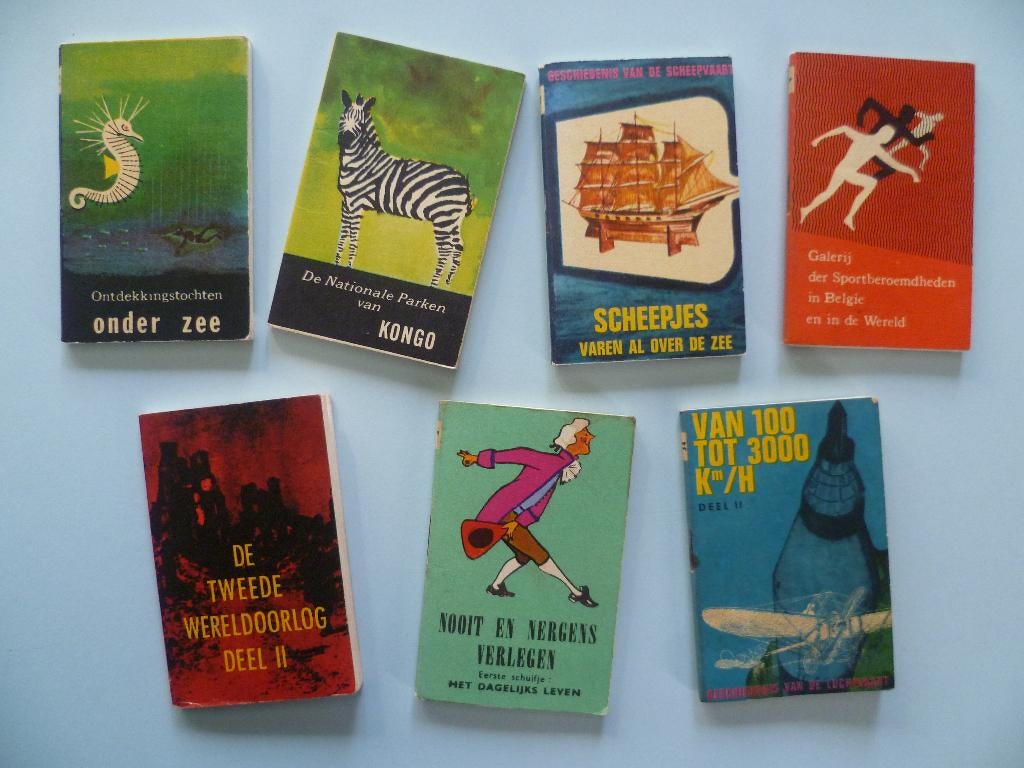 kaasfabriek franco - suisse x 7 mini boekjes à 3 €/st, Collections, Collections Autre, Enlèvement ou Envoi, Utilisé