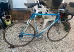 Blauw/wit retro fiets maat 56, 55 tot 59 cm, Ophalen