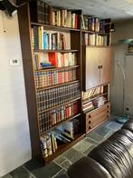 Bibliothèque en bois foncé, 25 à 50 cm, Avec tablette(s), 150 à 200 cm, Enlèvement