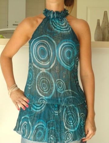 Nieuwe turquoise tuniek, Kleding | Dames, Cassis Collection, Ophalen of Verzenden, Nieuw, Maat 36 (S)