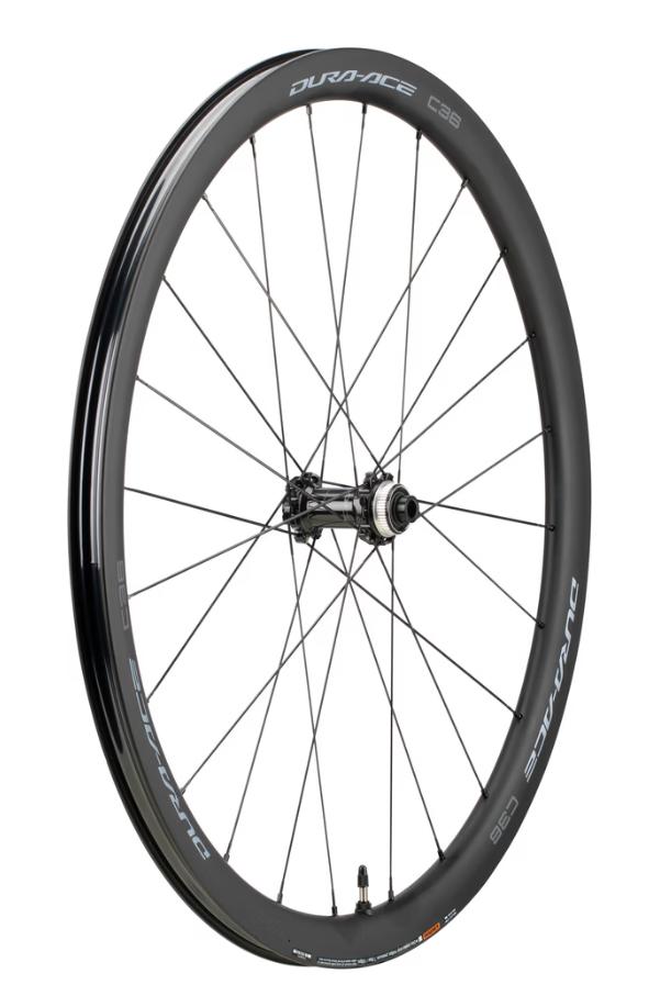 Dura Ace C36 wielset in extra Titanium body, Fietsen en Brommers, Ophalen of Verzenden, Zo goed als nieuw, Wiel, Titanium