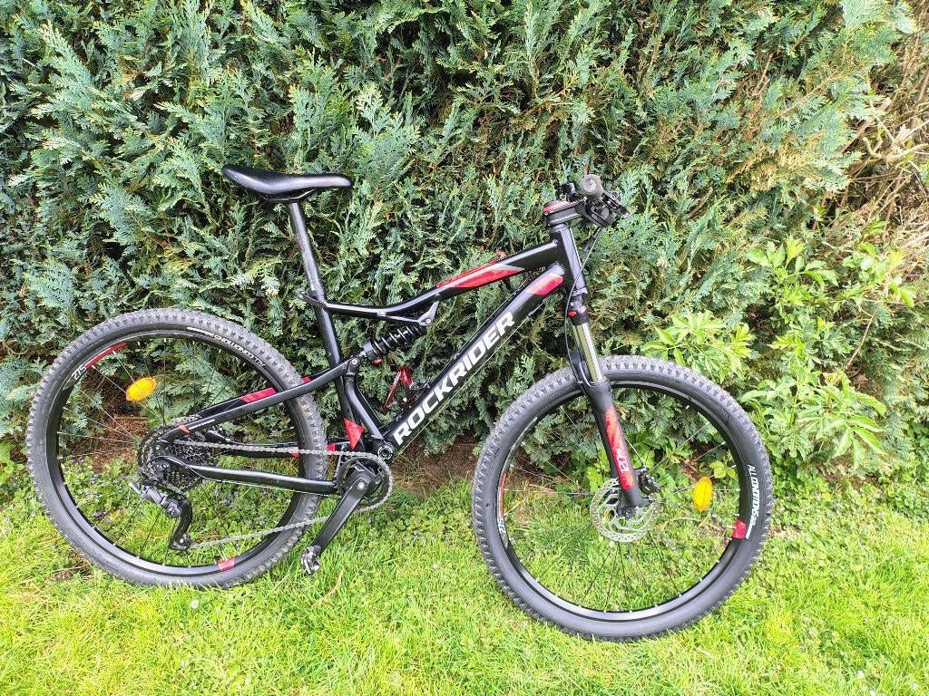 Vélo VTT full suspendu Rockrider st530s, Vélos & Vélomoteurs, VTT tout suspendu, Enlèvement, Utilisé, Hommes
