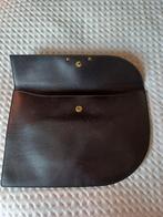 DELVAUX Zwarte buideltas met logo, Verzenden, Zwart