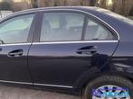 MERCEDES C KLASSE W204 Blauw C359 links achter deur 2007-201, Auto-onderdelen, Gebruikt, Mercedes-Benz AG, Deur, Mercedes-Benz