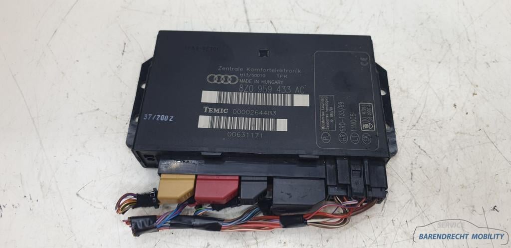 Body controll module Audi A2 8Z0959433AC ZKE centrale regele, Auto-onderdelen, Elektronica en Kabels, Audi, Gebruikt