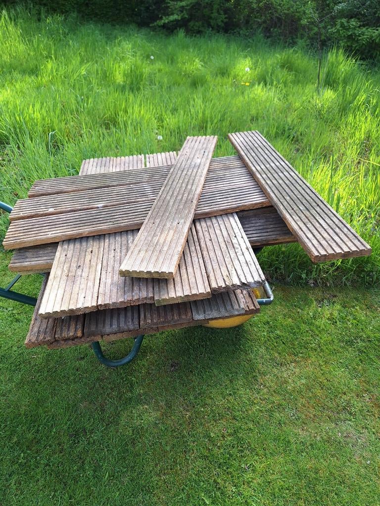 Bankirai planken, Tuin en Terras, Terrasdelen en Vlonders, Ophalen