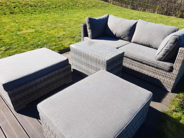 Lounge - tuinset met palletkussens, Tuin en Terras, Tuinmeubel-accessoires, Ophalen
