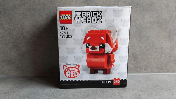 lego brickheadz 40798 disney rode panda mei, Kinderen en Baby's, Speelgoed | Duplo en Lego, Nieuw, Lego, Complete set, Ophalen of Verzenden
