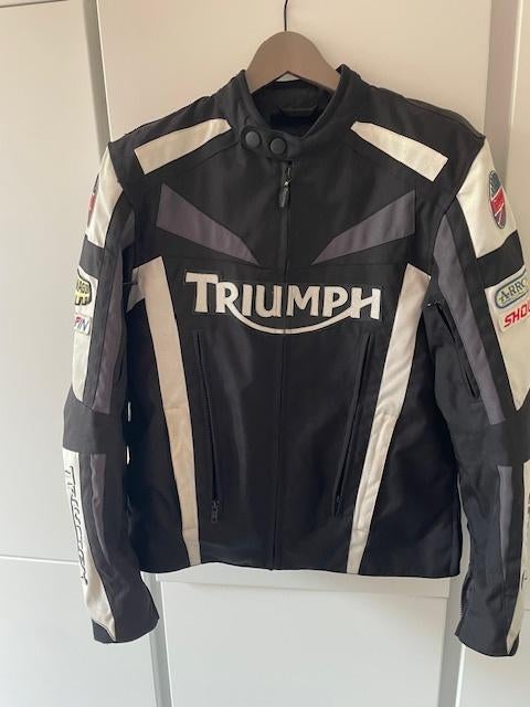 Gilet de moto Triumph original, Motos, Vêtements | Vêtements de moto, Manteau | tissu, Femmes, Hommes, Seconde main, Enlèvement ou Envoi